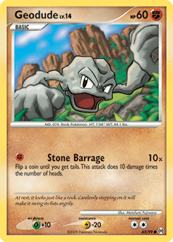 Geodude Arceus #65