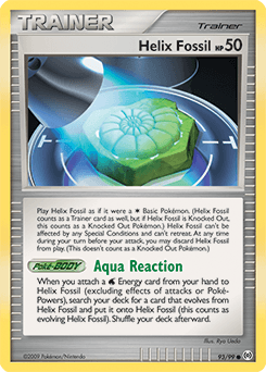 Helix Fossil Arceus #93