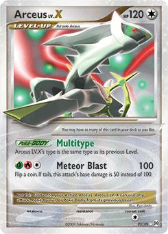 Arceus LV.X Arceus #95