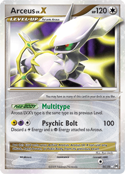 Arceus LV.X Arceus #96