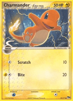 Charmander δ POP Series 5 #10