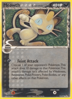 Meowth δ POP Series 5 #11