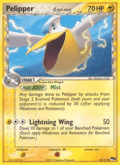 Pelipper δ POP Series 5 #14