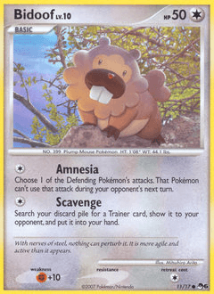 Bidoof POP Series 6 #11