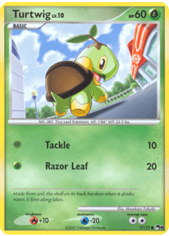 Turtwig POP Series 6 #17