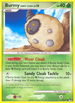Burmy Sandy Cloak POP Series 7 #12