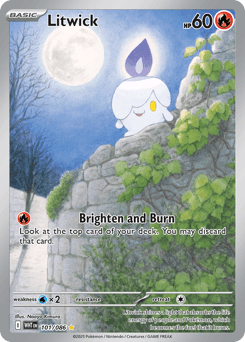 Litwick White Flare #101