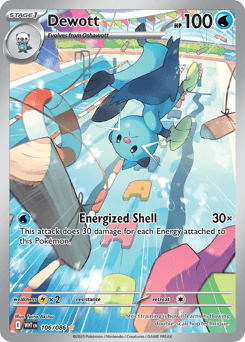 Dewott White Flare #106