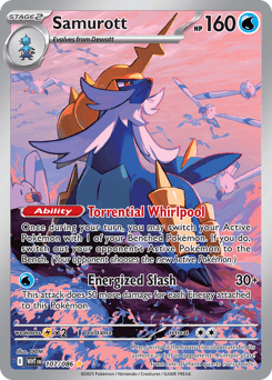 Samurott White Flare #107