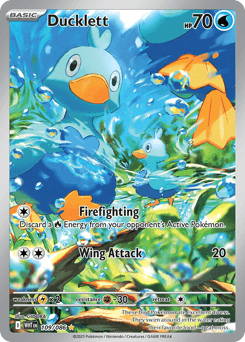 Ducklett White Flare #109