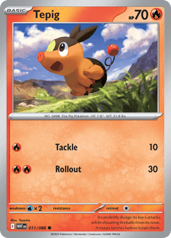 Tepig White Flare #11