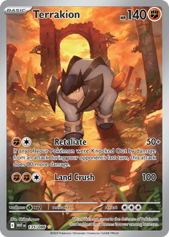 Terrakion White Flare #135