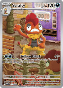 Scrafty White Flare #139