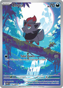 Zorua White Flare #142
