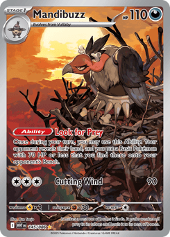 Mandibuzz White Flare #145