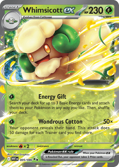 Whimsicott ex White Flare #5