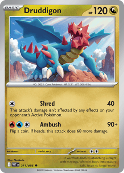 Druddigon White Flare #71
