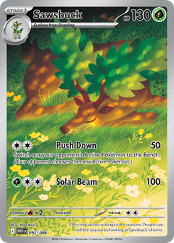 Sawsbuck White Flare #92
