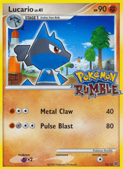Lucario Pokémon Rumble #12