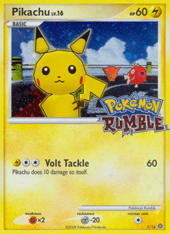 Pikachu Pokémon Rumble #7