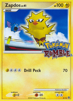 Zapdos Pokémon Rumble #8