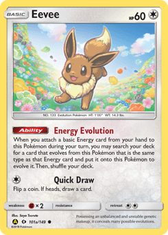Eevee Sun & Moon #101a