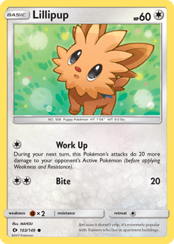 Lillipup Sun & Moon #103