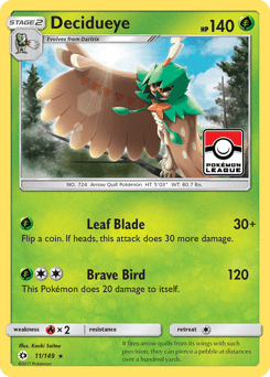Decidueye Sun & Moon #11