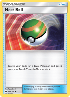 Nest Ball Sun & Moon #123