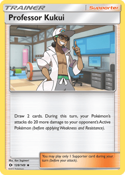 Professor Kukui Sun & Moon #128