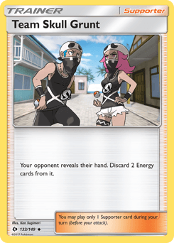 Team Skull Grunt Sun & Moon #133