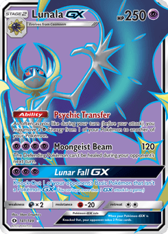 Lunala-GX Sun & Moon #141