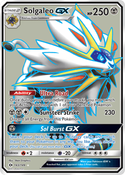 Solgaleo-GX Sun & Moon #143