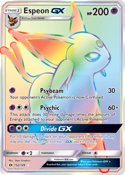 Espeon-GX Sun & Moon #152