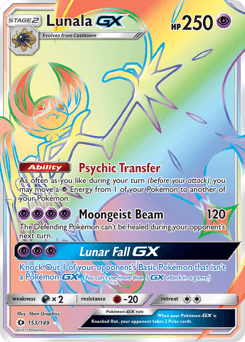 Lunala-GX Sun & Moon #153