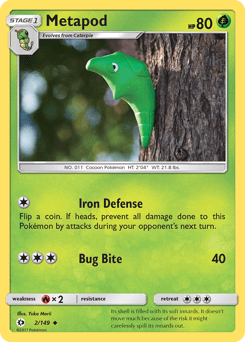 Metapod Sun & Moon #2