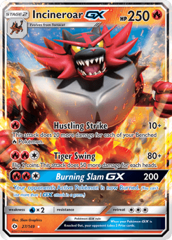 Incineroar-GX Sun & Moon #27