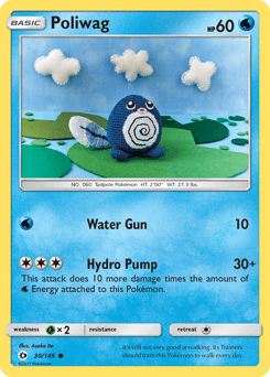 Poliwag Sun & Moon #30