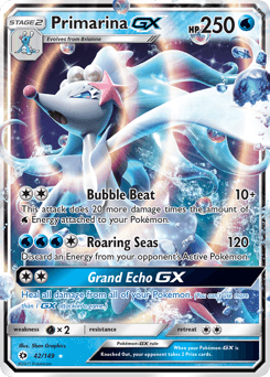 Primarina-GX Sun & Moon #42