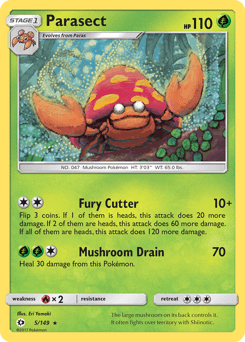 Parasect Sun & Moon #5