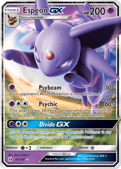 Espeon-GX Sun & Moon #61