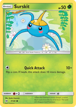 Surskit Sun & Moon #7