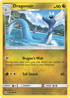 Dragonair Sun & Moon #95