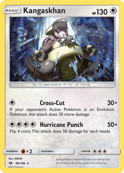 Kangaskhan Sun & Moon #99