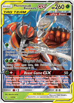 Pheromosa & Buzzwole-GX Unbroken Bonds #1