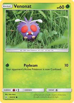 Venonat Unbroken Bonds #10