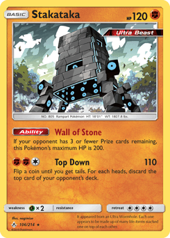 Stakataka Unbroken Bonds #106