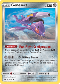 Genesect Unbroken Bonds #127