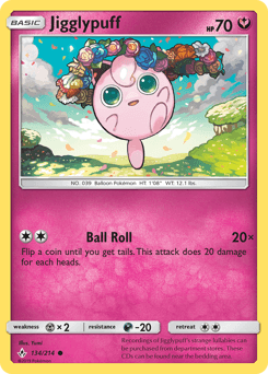 Jigglypuff Unbroken Bonds #134