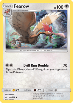 Fearow Unbroken Bonds #146